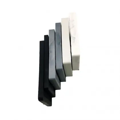Solid plastic shim packer