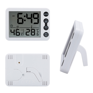 Digital Countdown Clock with LED Display, Wall Alarm