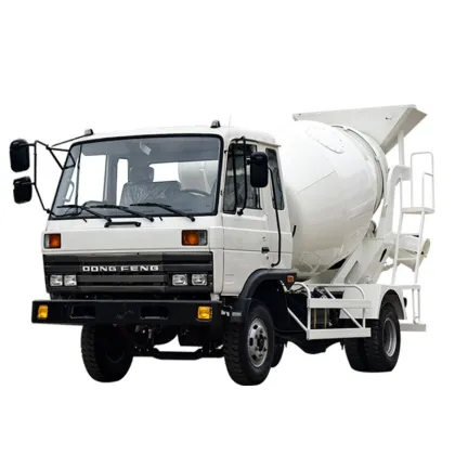 Direct Concrete Mixing Tank Truck 3 Square Concrete Mixing Transport Truck Four-Drive Concrete Coment Mixing Tank Truck