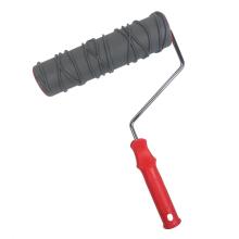 Rubber roller brush for paint