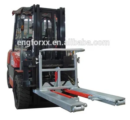 Forklift waste collection equipment bin tipper