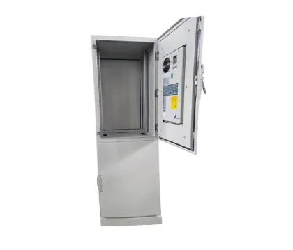 Aluminum outdoor telecommunications cabinet