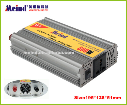 Dc to ac solar system 800w power inverter DC12V to AC220V inverter Meind