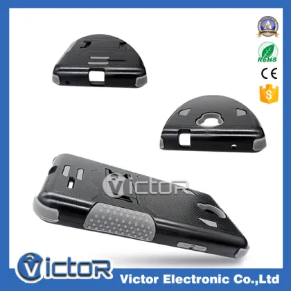 Fashion robot kickstand hybrid case for ZTE AVID PLUS Prestige N9132