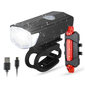 USB Rechargeable Bike Lights: Enhancing Cycling Safety with Waterproof Front, Back, and Rear Taillights