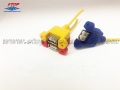 Cables de montaje de panel USB 2.0 personalizados con tornillo
