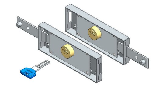 Digital Key Roller Shutter Lock Set