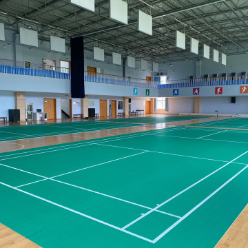 el mejor piso deportivo para canchas de bádminton