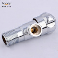 Brass Chrome Finish Angle Valve for Water Faucets