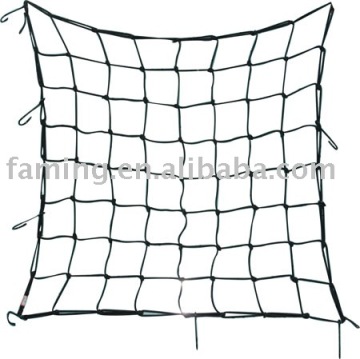 2mx2m luggage net cargo net with 8 nylon hooks