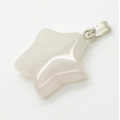 Star Shape Rose Quartz pendant