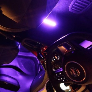 Car Ambient Lighting Installation