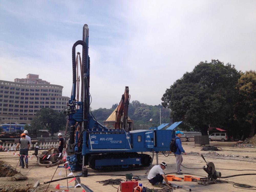 Mdl C200 Top Drive Impact Drilling Rig 7