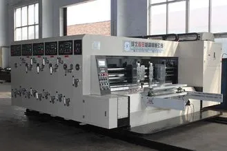Corrugated Carton Box Making Machine , Slotter / Printing Equipment