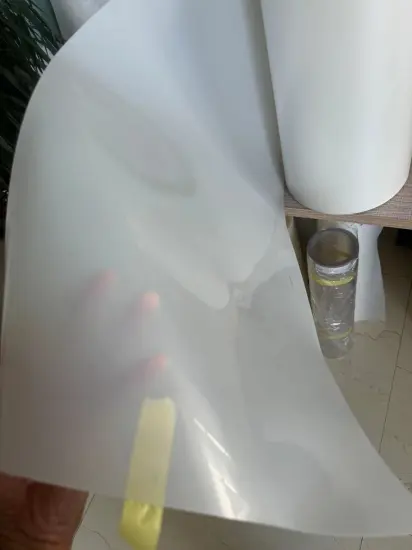 food plate white pet film for disposable thermoforming tray