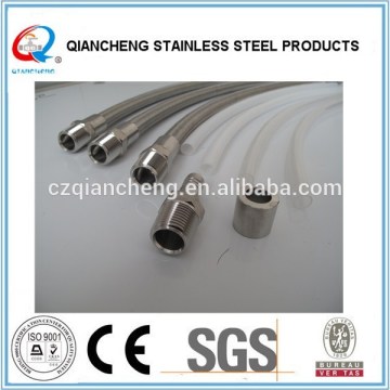 PTFE Teflon Stainless Steel 304 Braided Flexible Hose