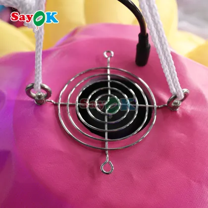Plum Blossom Inflatable Flower Lighting Balloon for Party Decoration