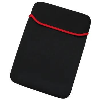 Black Neoprene 14" Laptop Sleeve Bag
