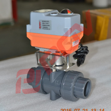 IP67 15nm plastic valve ac 220v normal on off electric motor