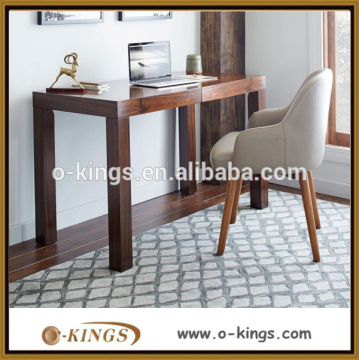 Wooden hotel desk and chair set writing table and chair furniture