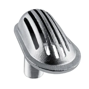 Boat Hardware Accessory: Drain Intake Strainer for Thru-Hull Outlet