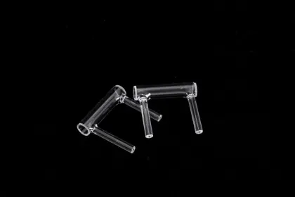 Frit-fused quartz vapor cells with two tubes