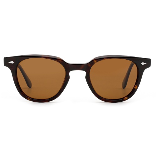 Vintage Round Acetate Sunglasses
