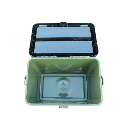 LETOYO Green Big Fishing Tackle Box