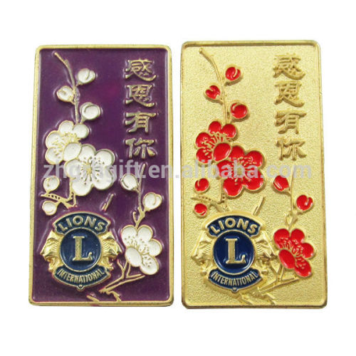 custom logo metal pins and badges