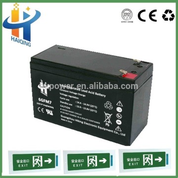 Durable Long-lasting Battery 12v 7ah sealed price of lead acid battery