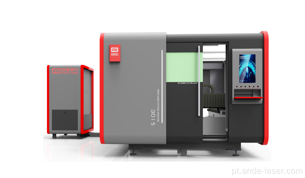 Máquinas de corte a laser de fibra de metal
