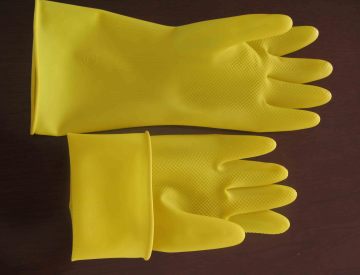 latex household gloves real manufacture