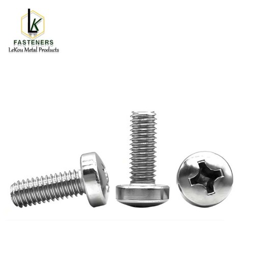 Винты с крестообразной головкой и крестообразным шлицем