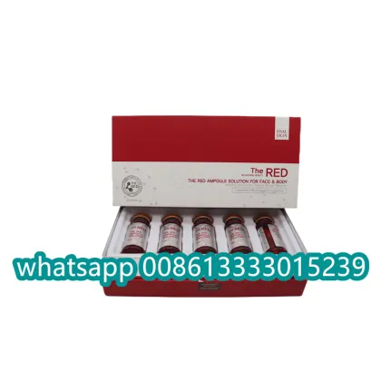 The Red Ampoule Solution For Fat Dissolving