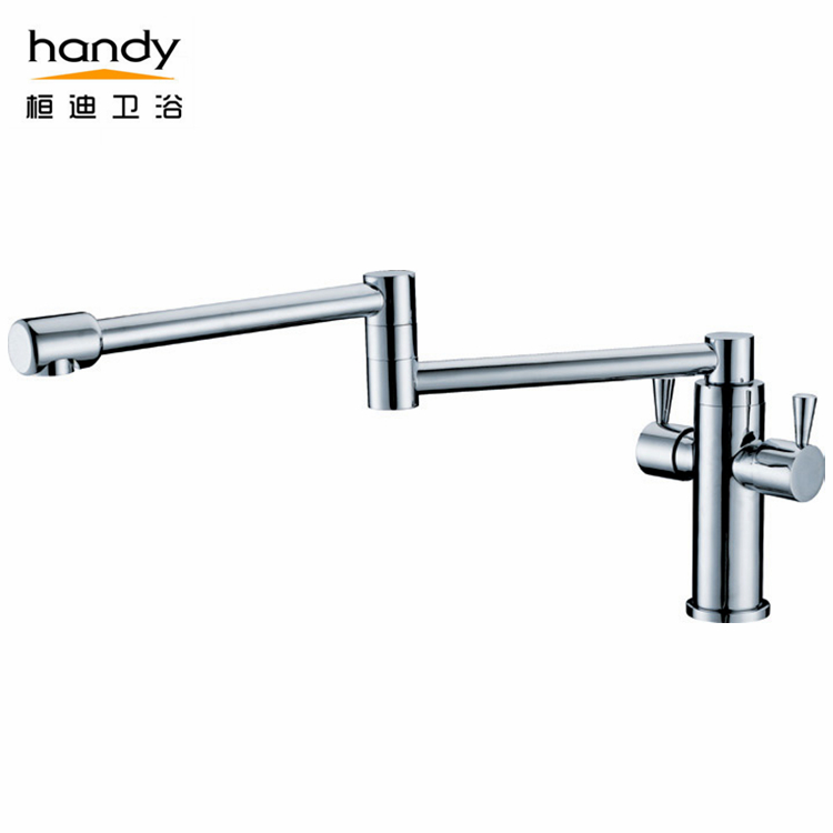 Plating Nickel Foldable Kitchen Taps