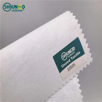 Polyester Viscose Chemical Bond Nonwoven Interlining Fabric for Embroidery Backing