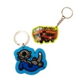 Personalizar Kawaii Smiley Face 3D PVC Keychain