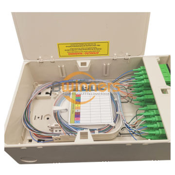 ใหม่ขนาดกะทัดรัด 1x32 PLC SPLITTER FTTH TERMINAL BOX