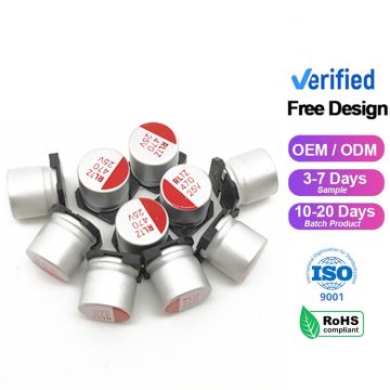 16V 220UF 6.3 * 7.7 Graphène SMD Aluminium Electrolytic Capacitor par Lorida