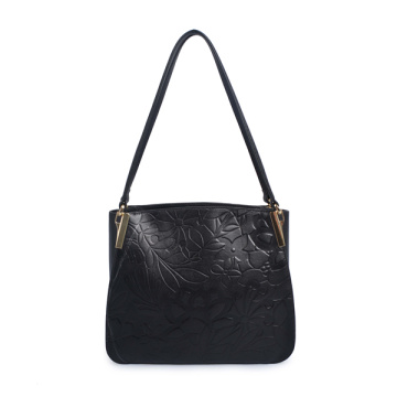 Monedero Bolso Negro Shopper Mujer Doble Hombro Correa