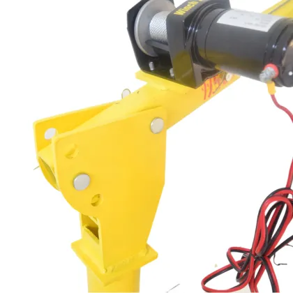 Small Electric Floor Crane - 3000lbs/6000lbs Car Lift Crane