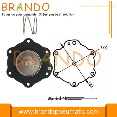 M40 Staubsammelventil 1-1 / 2 &#39;&#39; Zoll Membran-Kit