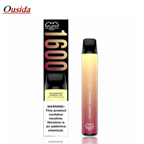Disposable E-cigarette 1600 puffs