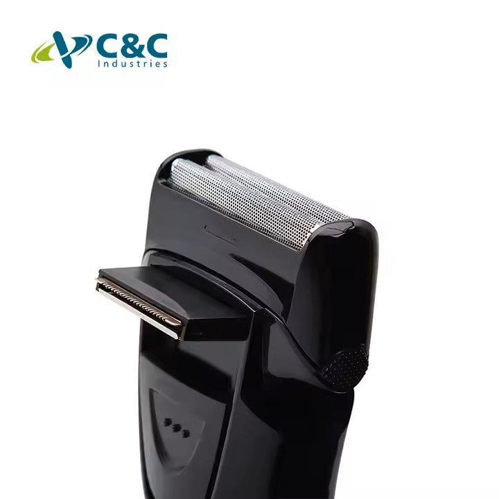 C&C Professional Dual Blade Mini Usb Rechargeable Shave Cordless Hair Shaving Machine Electric Beard Shaver Razor for Men