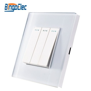 glass push wall switch Bingo technology