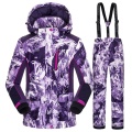 Estampado con traje ms ski