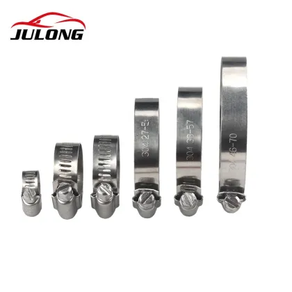 Free Sample stainless steel hose clamp,metal hose clamps,heavy duty clamp