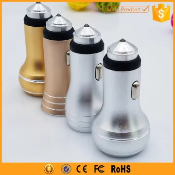 Metal 12v 1.5a Output Car Charger