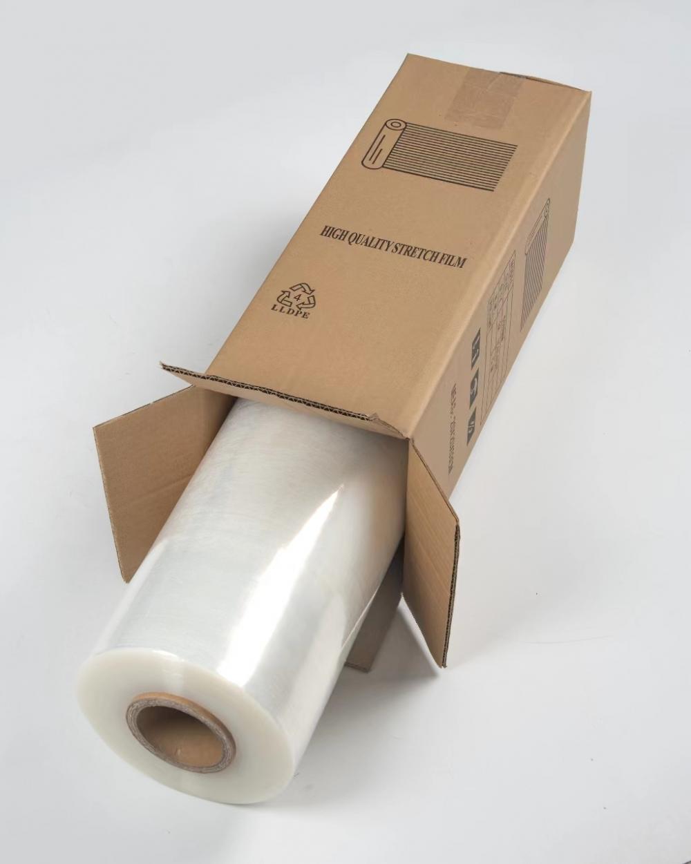 White Machine Wrap Stretch Film For Packaging