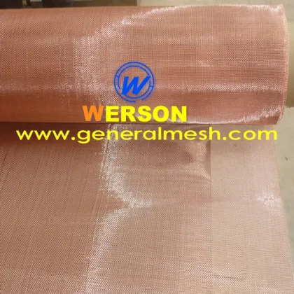 stock supply copper wire mesh ,copper wire cloth